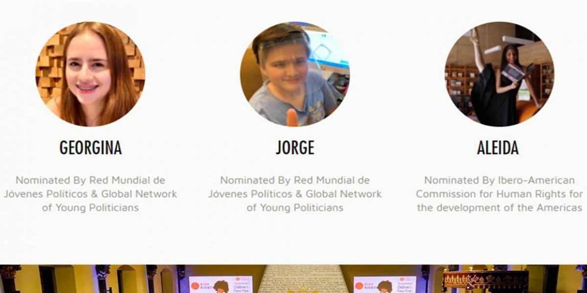 Nominan a oaxaqueños a Premio Internacional de la Paz Infantil 2020 | El Imparcial de Oaxaca