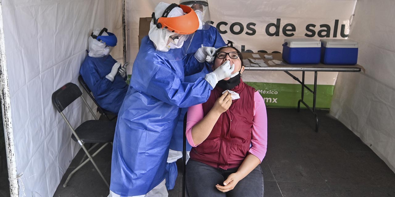 Oaxaca reporta 22,656 casos acumulados de Covid-19