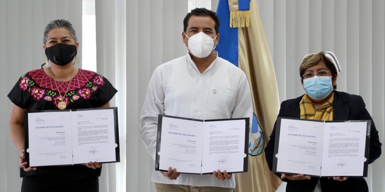 La Licenciatura en Enfermería Huajuapan de la UABJO, obtiene Acreditación por los CIEES