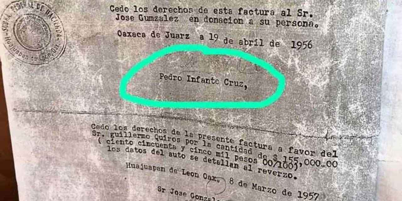 Supuesta “carcacha” de Pedro Infante es vendida en $65 mil pesos