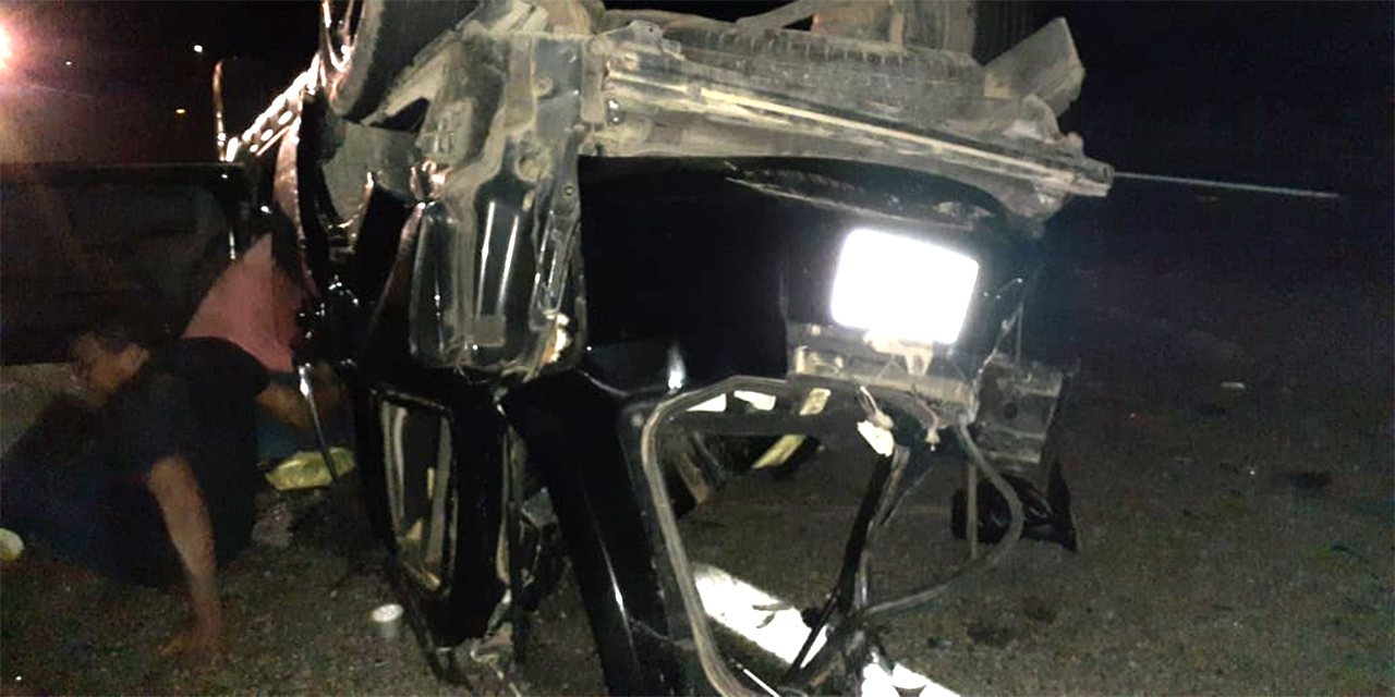Carambola en autopista a Ciudad Ixtepec deja cuatro lesionados