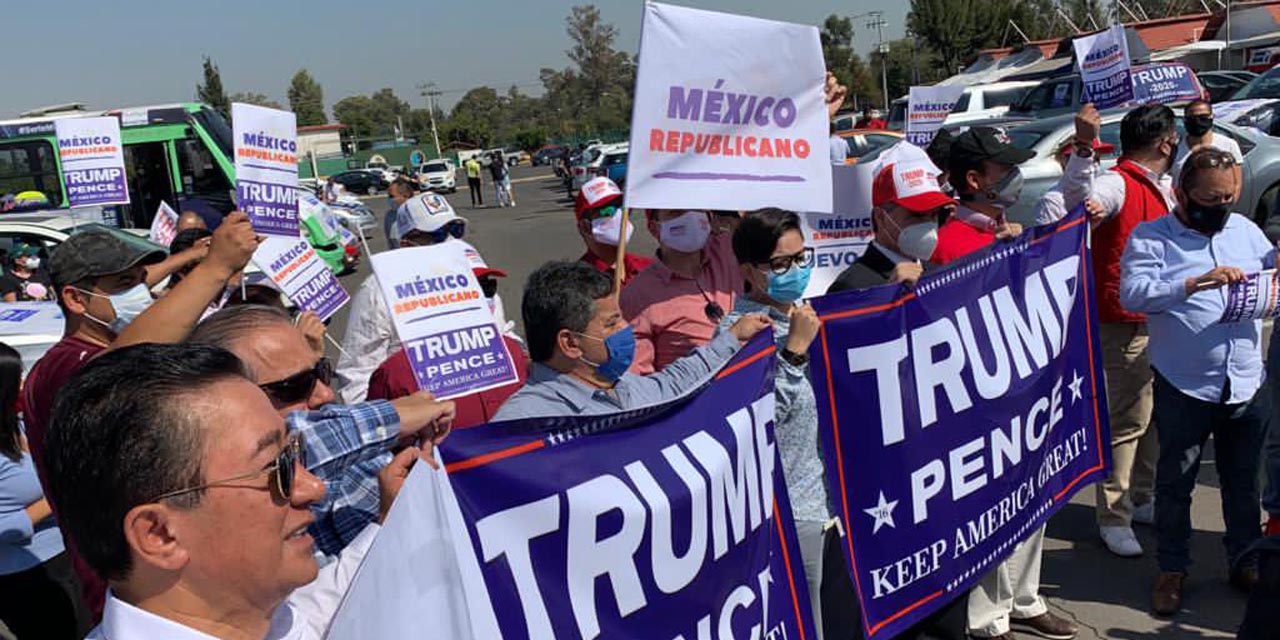 Video: Republicanos en México muestran su apoyo a Trump | El Imparcial de Oaxaca