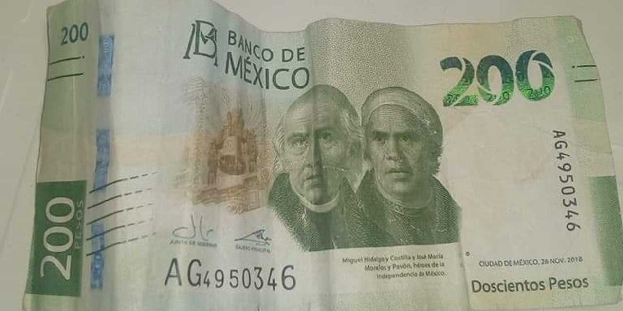 Circulan billetes falsos en Matías | El Imparcial de Oaxaca