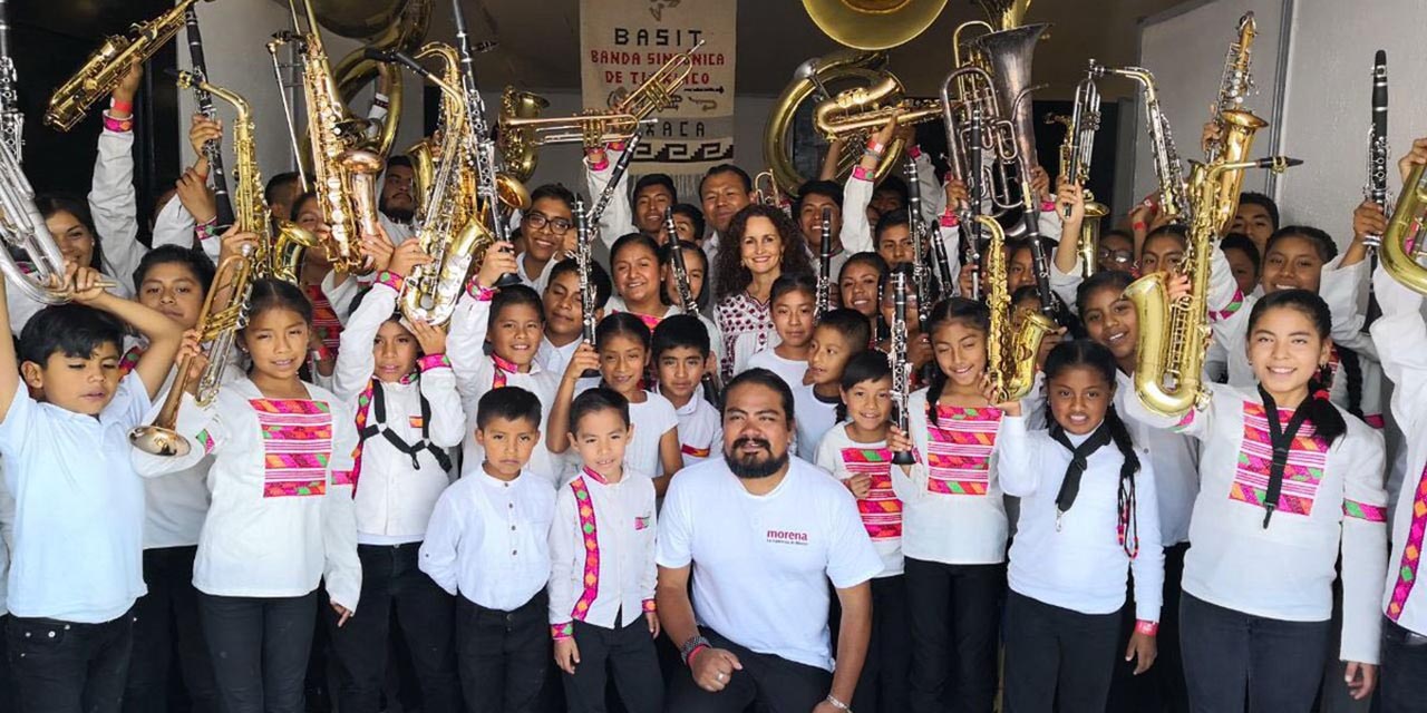 Banda sinfónica de Tlaxiaco prepara repertorio de los pueblos mixtecos