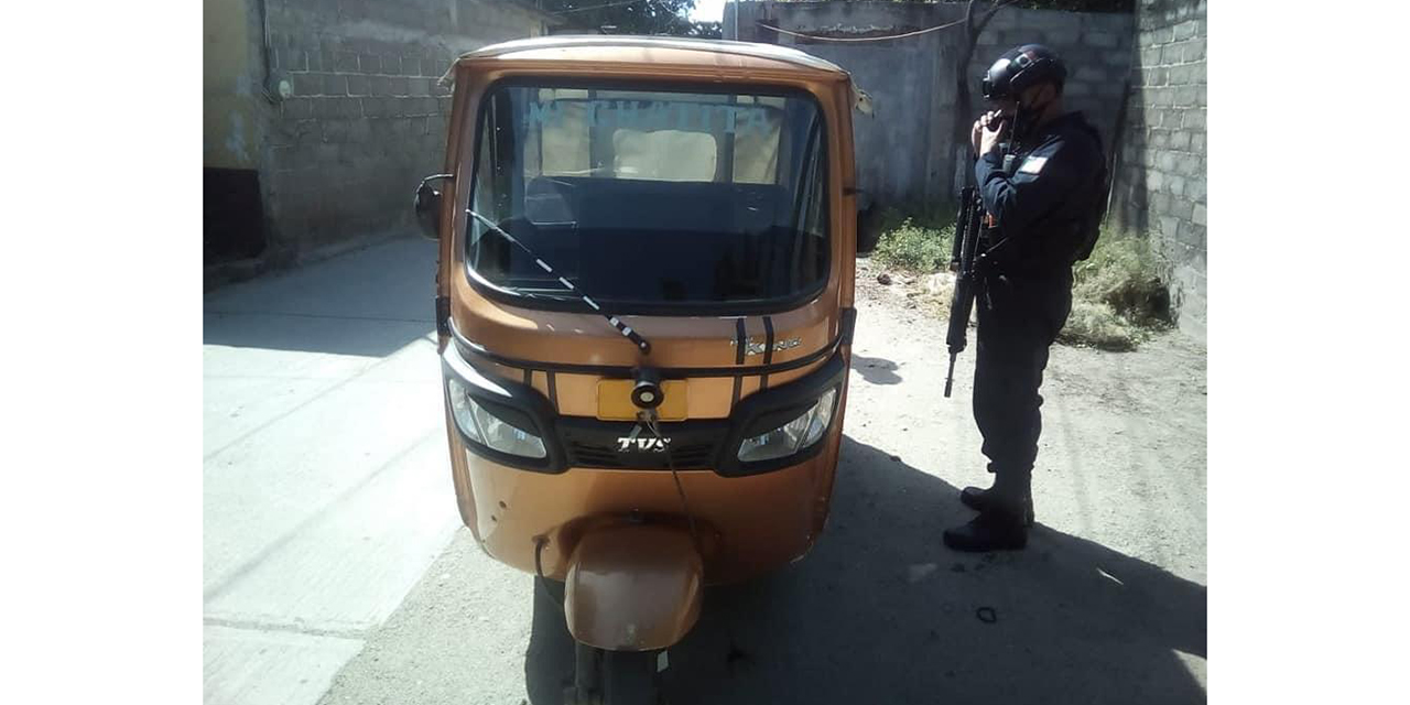 Recuperan mototaxi robado en Juchitán | El Imparcial de Oaxaca