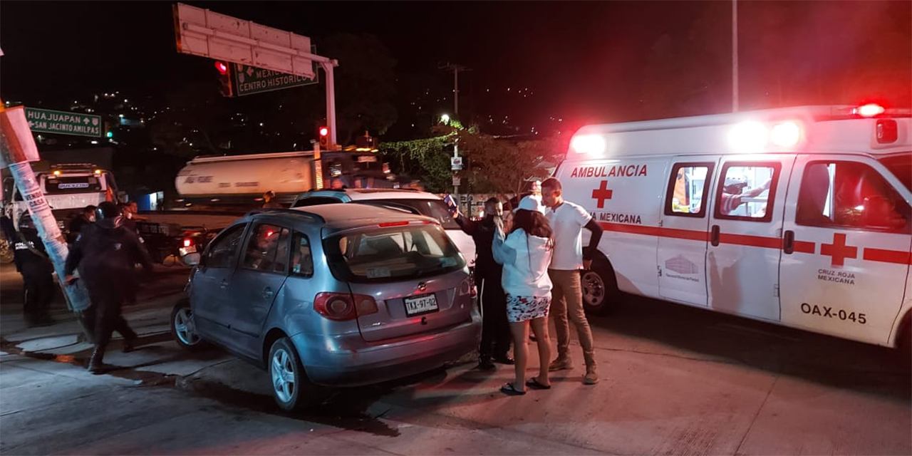 Terrible choque deja 4 heridos en Brenamiel