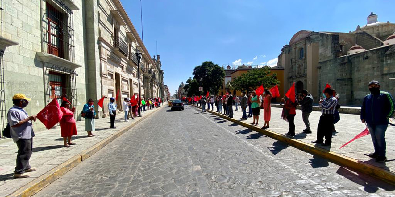Antorchistas protestan contra recortes presupuestales en el PEF 2021 | El Imparcial de Oaxaca
