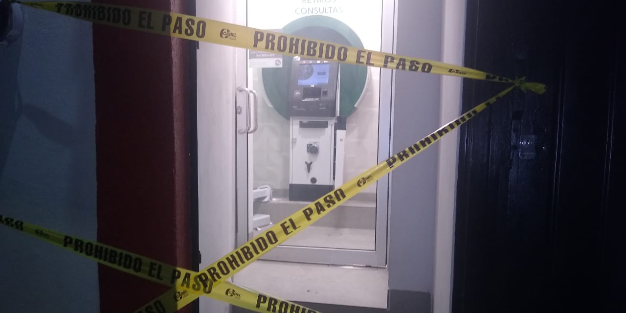 Intentan robar cajero automático en Oaxaca | El Imparcial de Oaxaca