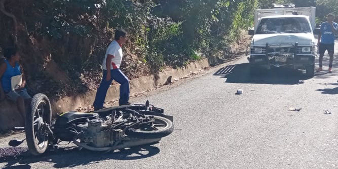 Arrollan a motociclista en carretera a San Lorenzo Jamiltepec | El Imparcial de Oaxaca