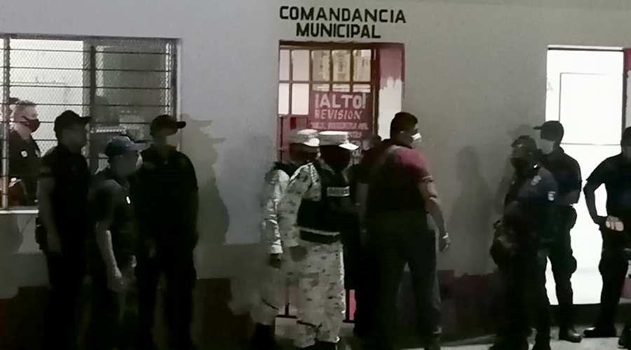 Elementos de la Guardia Nacional agreden a policías en Matías Romero | El Imparcial de Oaxaca