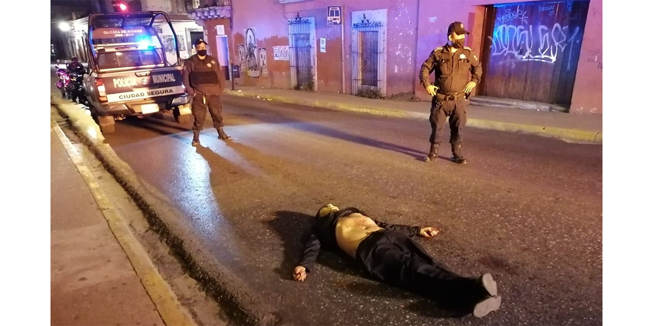 ¡Sangriento asalto en el centro de Oaxaca!