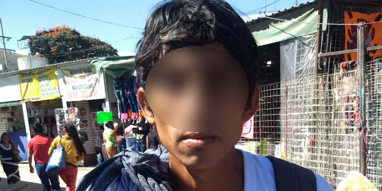 Detienen a presunto ladrón en el Mercado de Abasto de Oaxaca | El Imparcial de Oaxaca