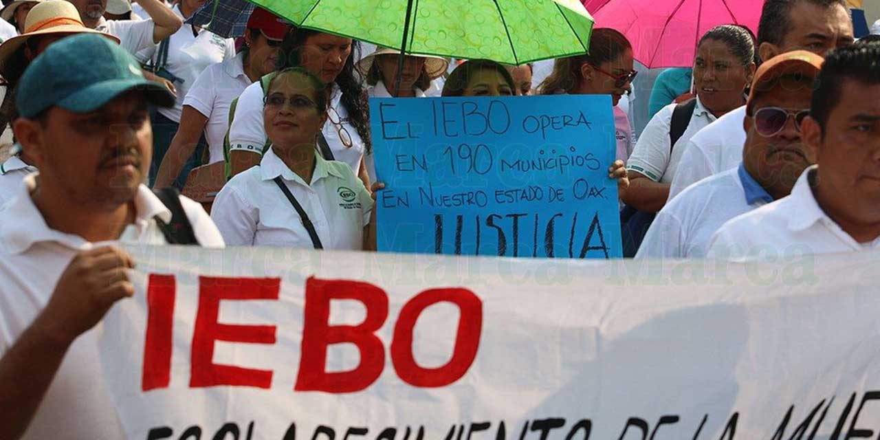Sindicalizados del IEBO amagan con movilizaciones