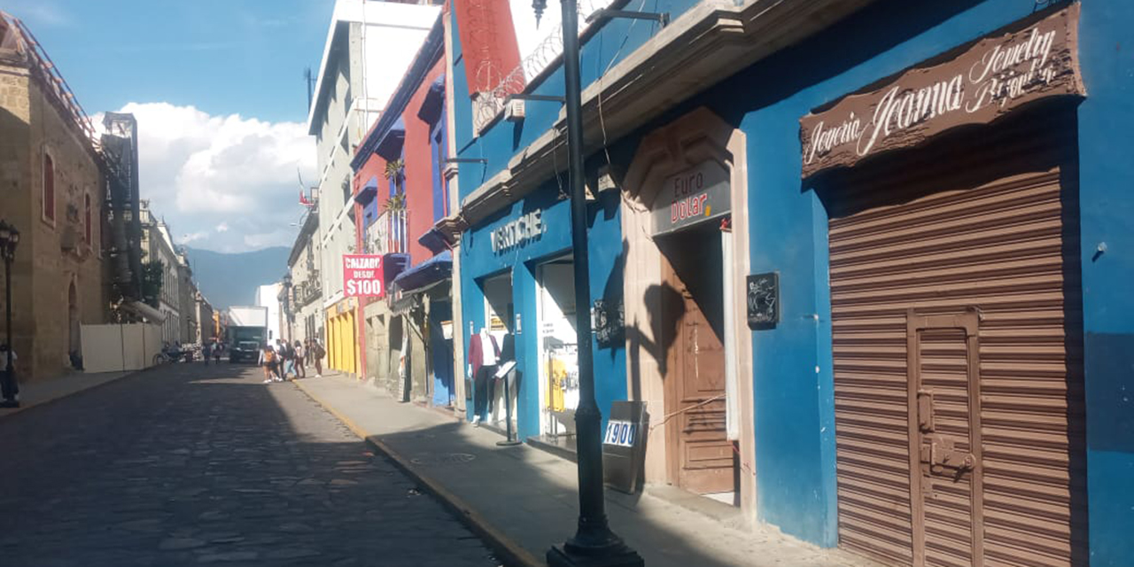 Negocios que sobreviven a la pandemia en Oaxaca, agonizan