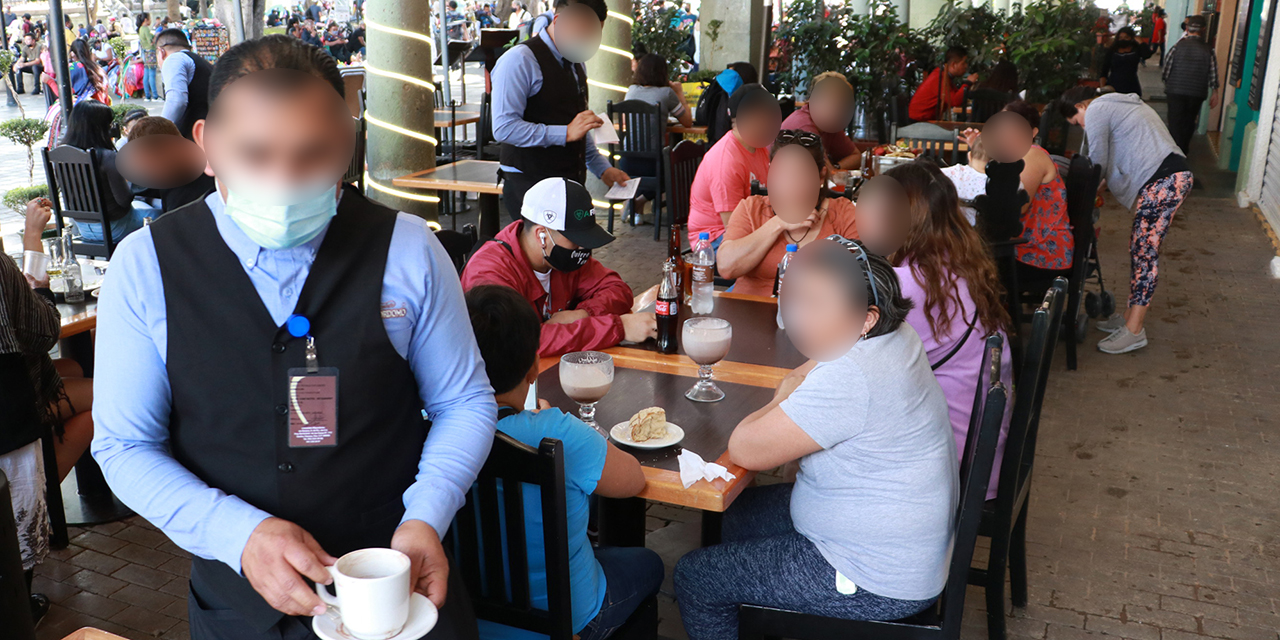 Cierran de nuevo restaurantes y bares en Oaxaca
