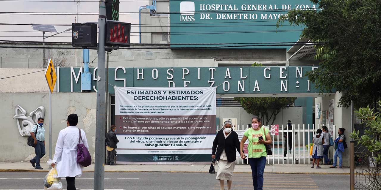 Reportan nuevos contagios en trabajadores del IMSS