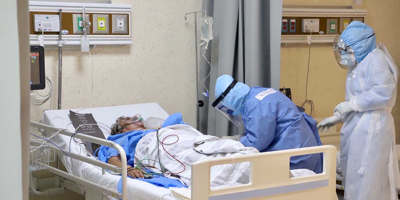 Disminuyen contagios pero crece ocupación hospitalaria en Oaxaca