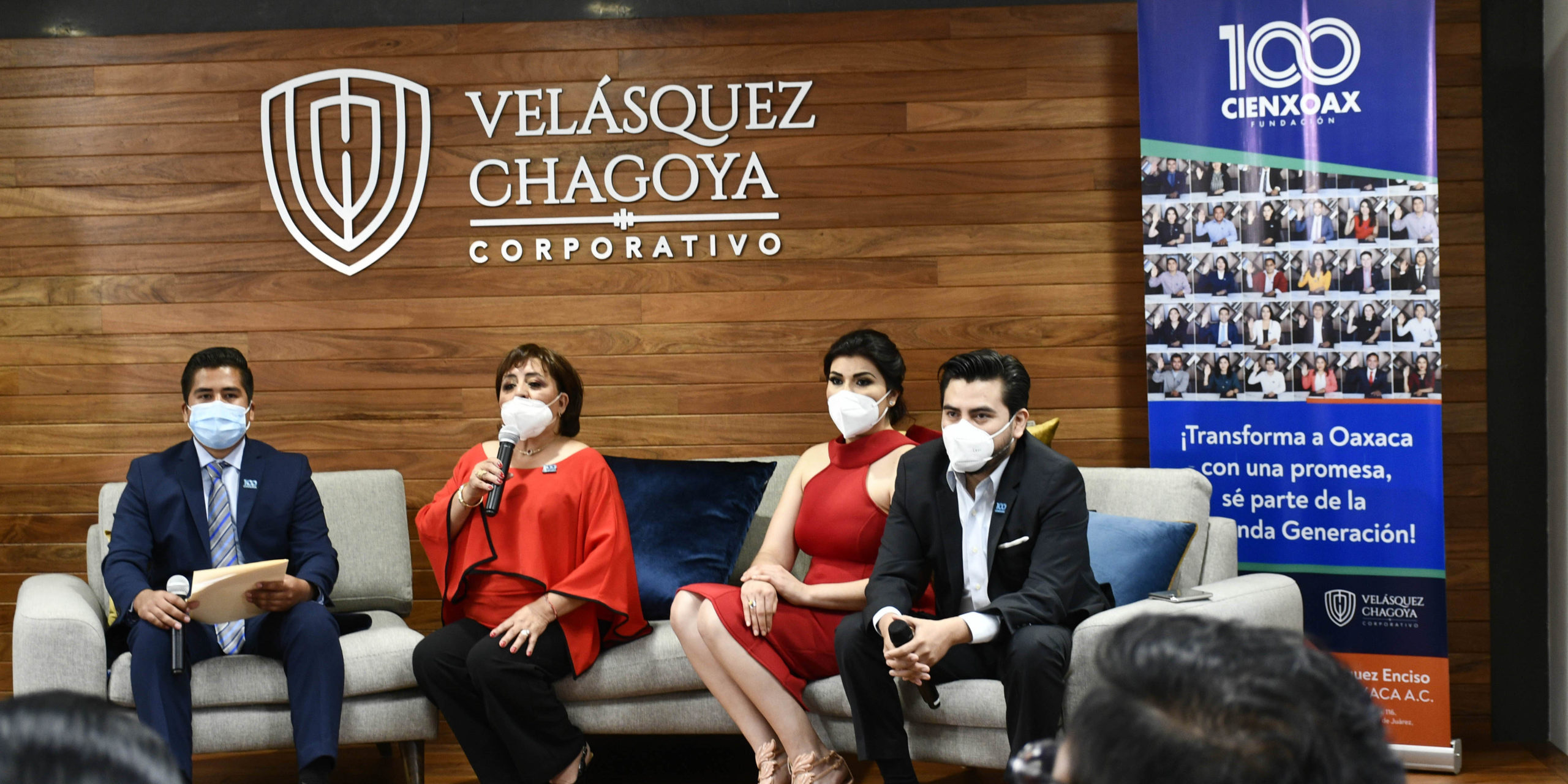 Fundación 100XOAXACA A.C. y el Corporativo Velásquez Chagoya culminaron una etapa