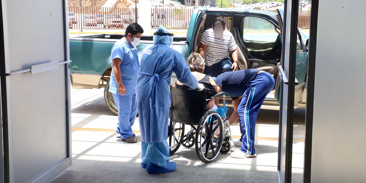 Hospitales de Oaxaca trabajan a tope por Covid-19