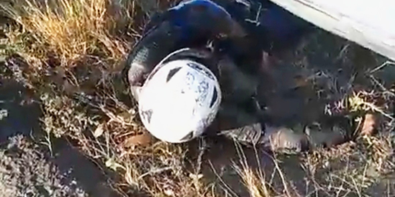 Trágico accidente de motociclista en Tehuantepec