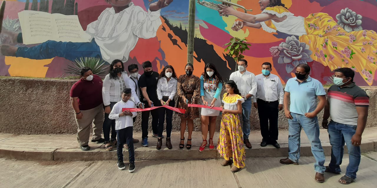 Inauguran mural cultural en Cuicatlán | El Imparcial de Oaxaca