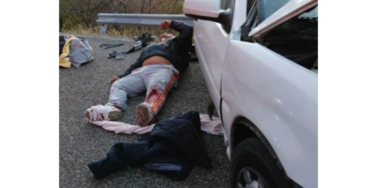 Reportan fuerte accidente en la 190, tramo Totolapan-Matatlán