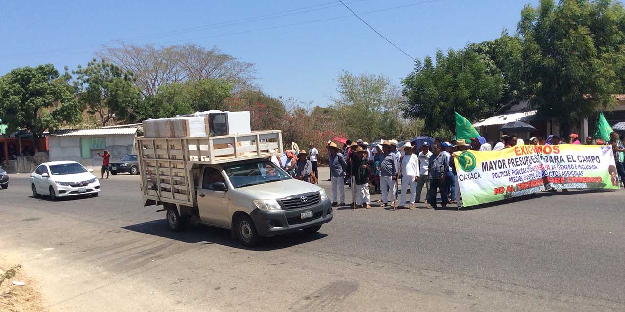 UNTA reinicia protestas; bloquean carretera 175 | El Imparcial de Oaxaca