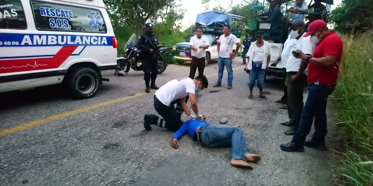 Cae de camioneta en Pinotepa Nacional y muere | El Imparcial de Oaxaca