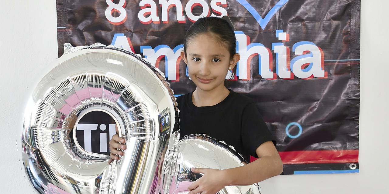 Amahia celebra 8 años de vida