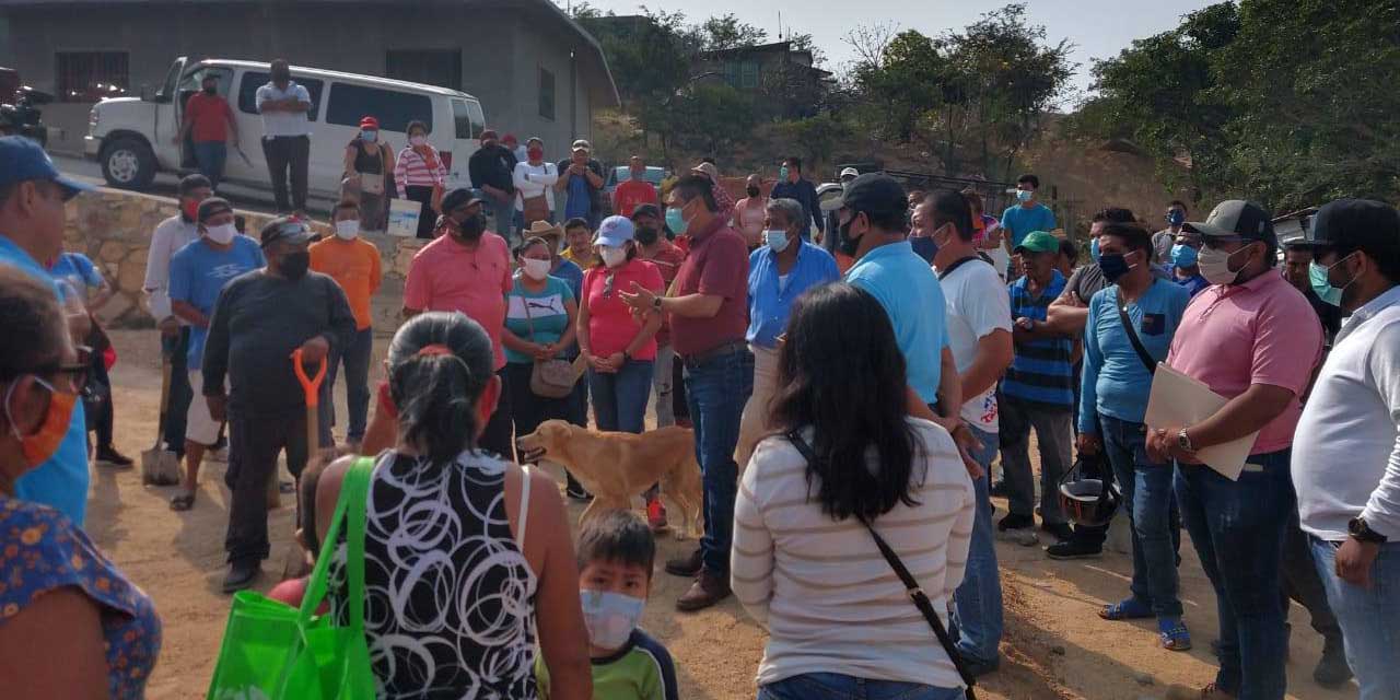 Juan Carlos Atecas se confronta con vecinos de Cerro Alto