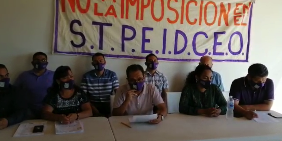 Persiste conflicto al interior del STPEIDCEO | El Imparcial de Oaxaca