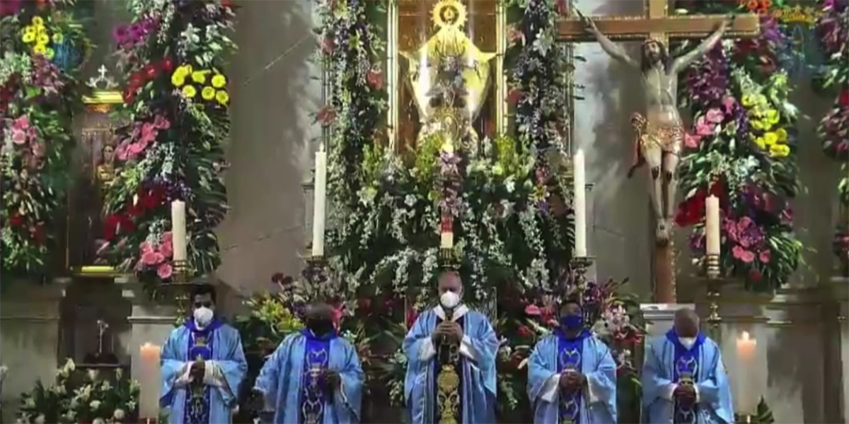 Encabeza Arzobispo misa en honor a la Virgen de Juquila