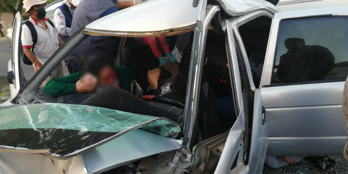 Fuerte accidente en Brenamiel | El Imparcial de Oaxaca