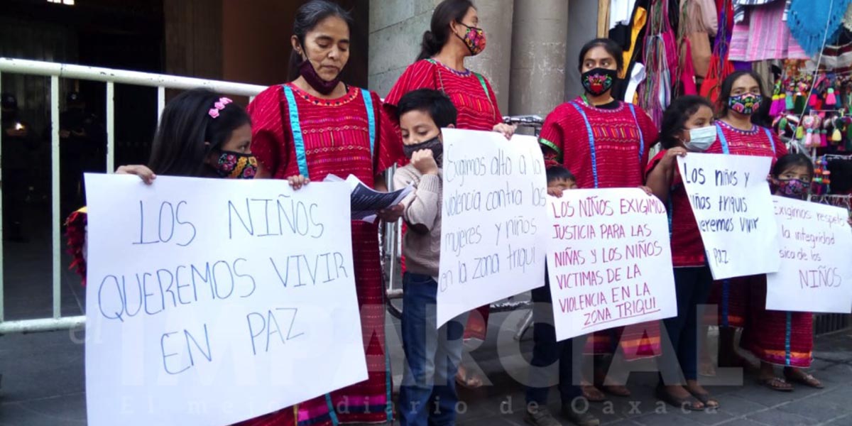 Indígenas triquis piden un alto a la violencia | El Imparcial de Oaxaca