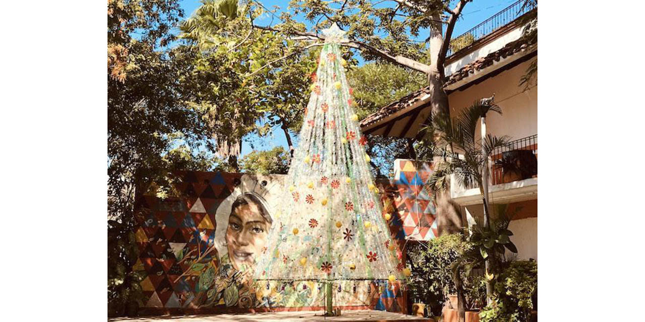 Suspenden construcción de árbol navideño de PET en Juchitán | El Imparcial de Oaxaca