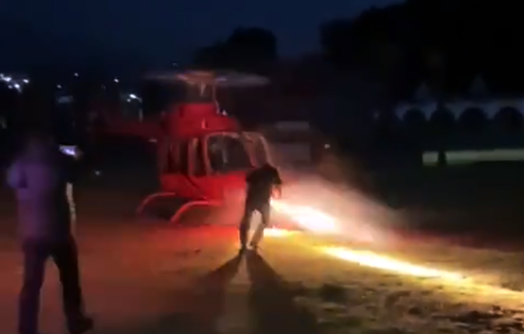 Video: Muere al ser golpeado por la hélice de un helicóptero | El Imparcial de Oaxaca