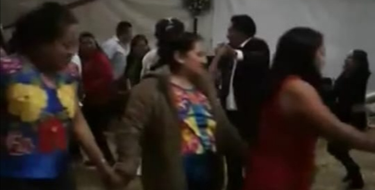 Pese a contingencia por Covid-19, realizan fiesta en San Juan Bautista Guelache