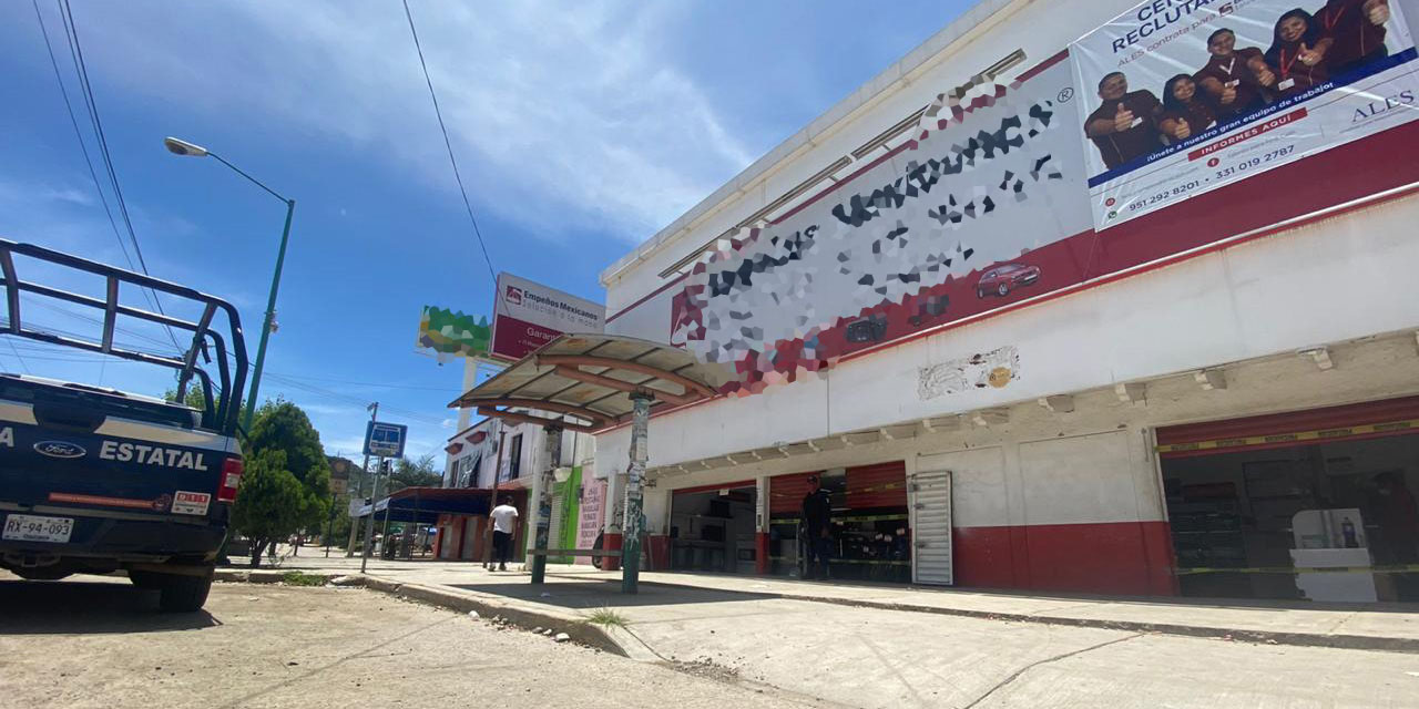 Vacían casa de empeño en El Rosario | El Imparcial de Oaxaca