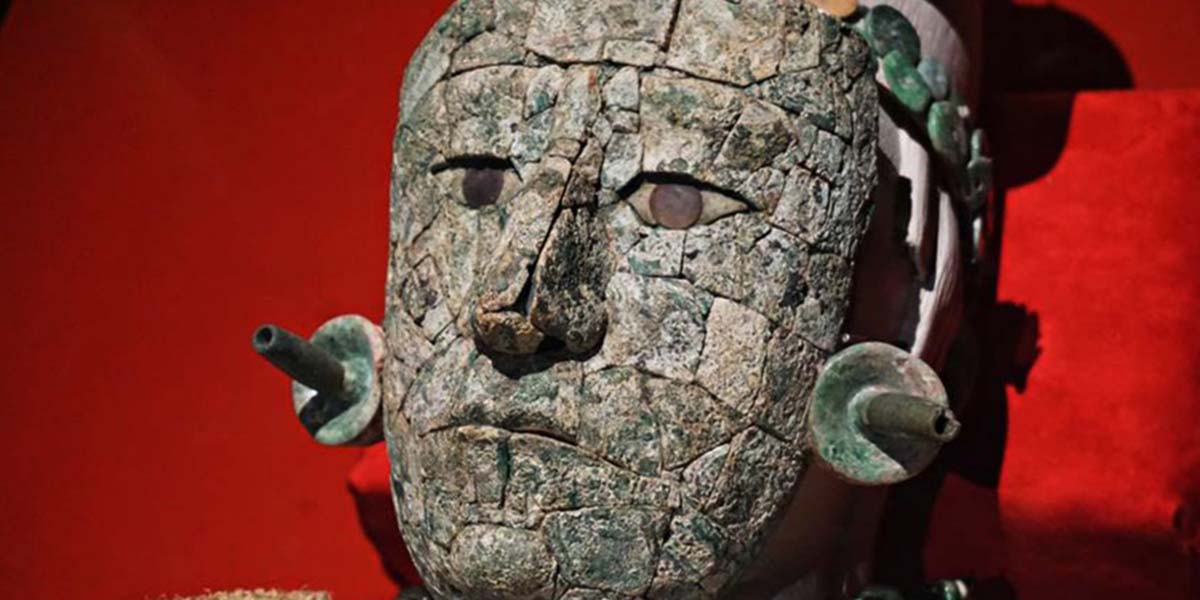 UNAM identifica materiales de la máscara de la Reina Roja de Palenque | El Imparcial de Oaxaca