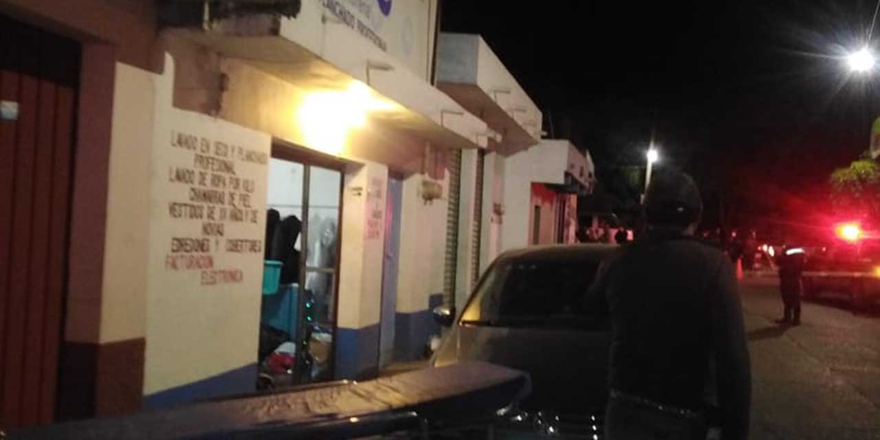 Asesinan a mujer en lavandería en San Antonino Castillo Velasco