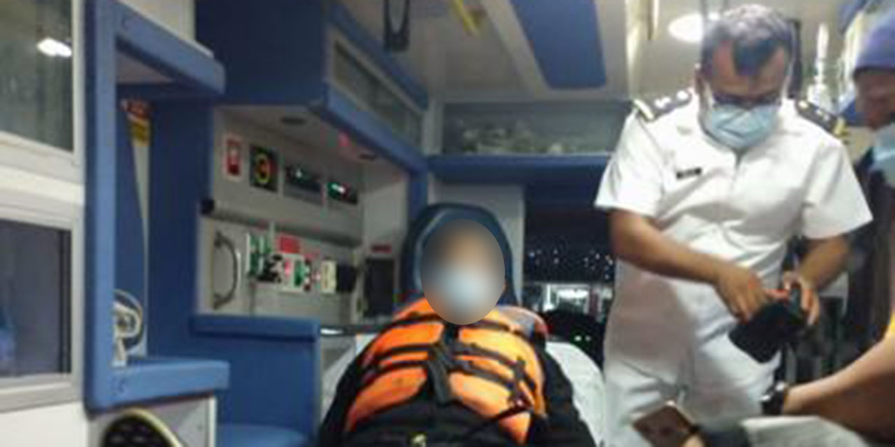 Rescata Marina a filipino con síntomas de infarto en Salina Cruz