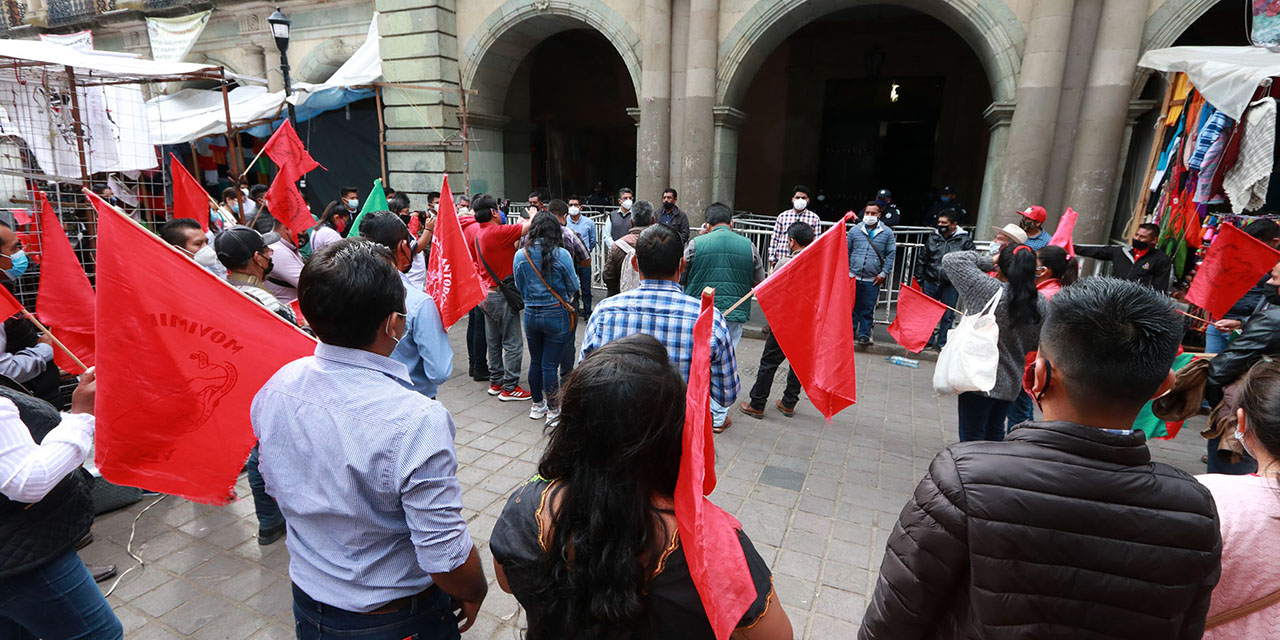 Jornada de protestas en Oaxaca; injusticia e inseguridad, las denuncias