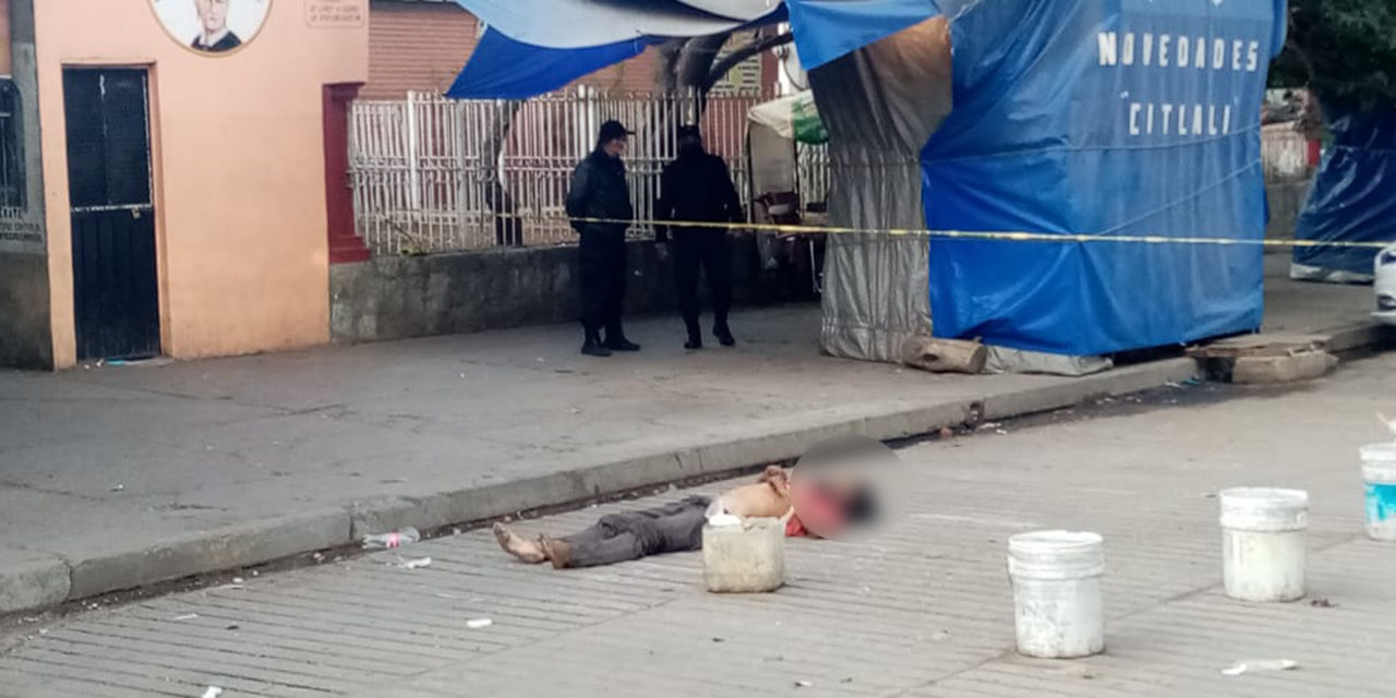 Muere indigente en la Avenida Central | El Imparcial de Oaxaca