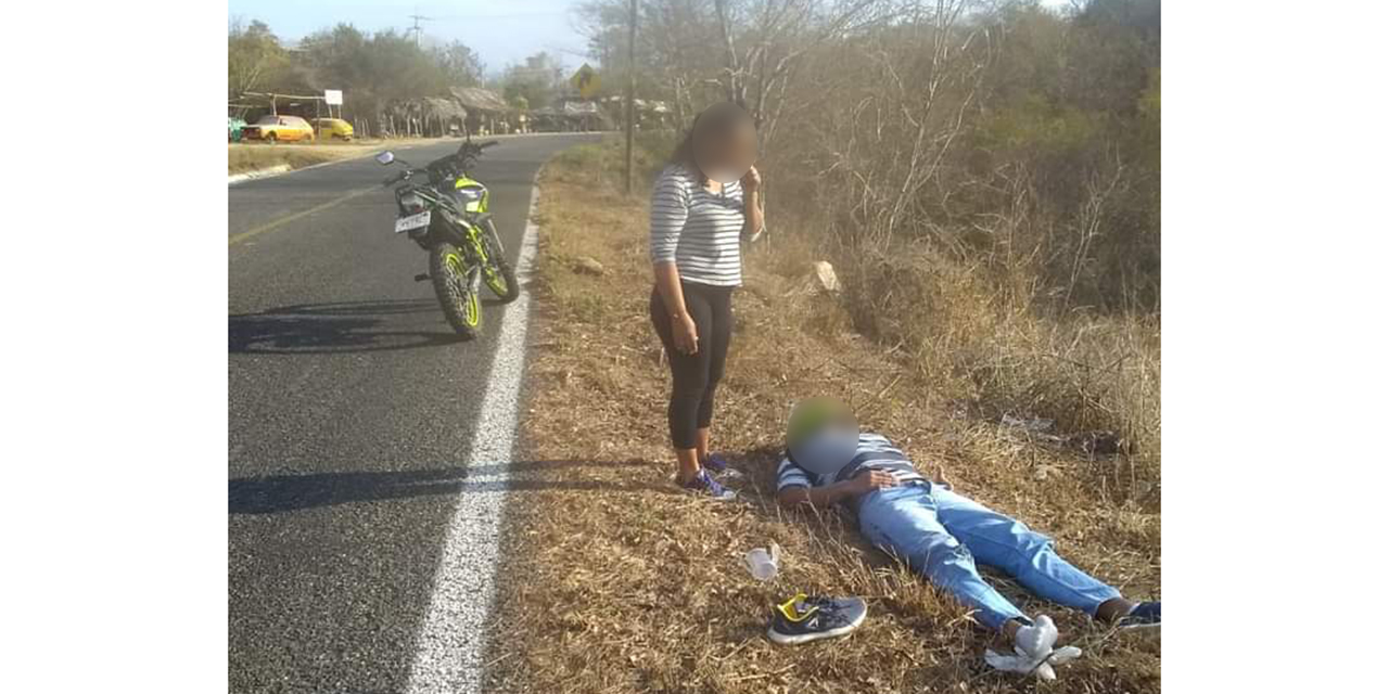Hombre sufre accidente en Pochutla | El Imparcial de Oaxaca