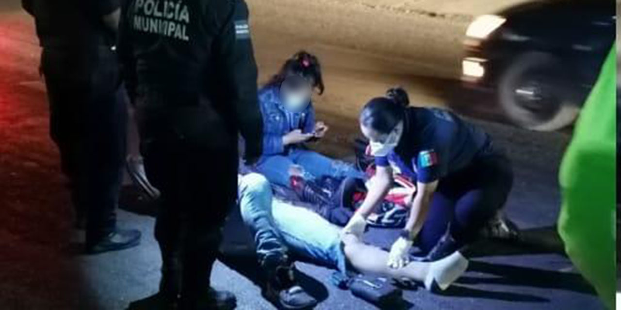 Motociclistas derrapana en Ixcotel | El Imparcial de Oaxaca