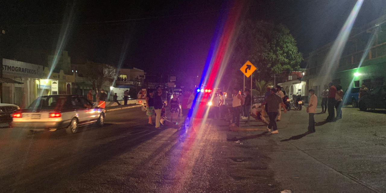 Atropellan a motociclista en tramo Tehuantepec-Salina Cruz | El Imparcial de Oaxaca