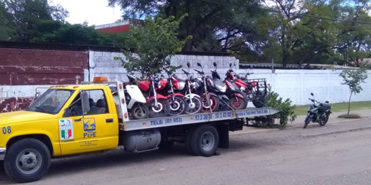Aseguran 37 motocicletas en operativo en Huajuapan | El Imparcial de Oaxaca