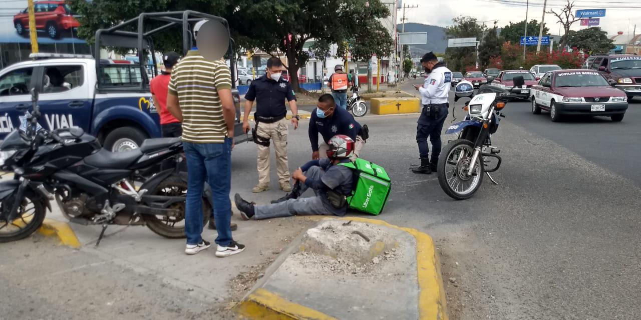 Arrollan a repartidor de comida en Símbolos Patrios | El Imparcial de Oaxaca