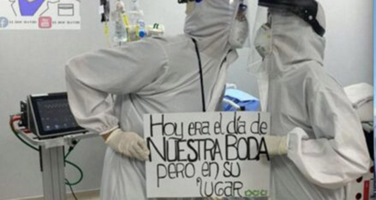Video: Médico que pospuso su boda por la pandemia enfermó de Covid -19 y está intubado | El Imparcial de Oaxaca