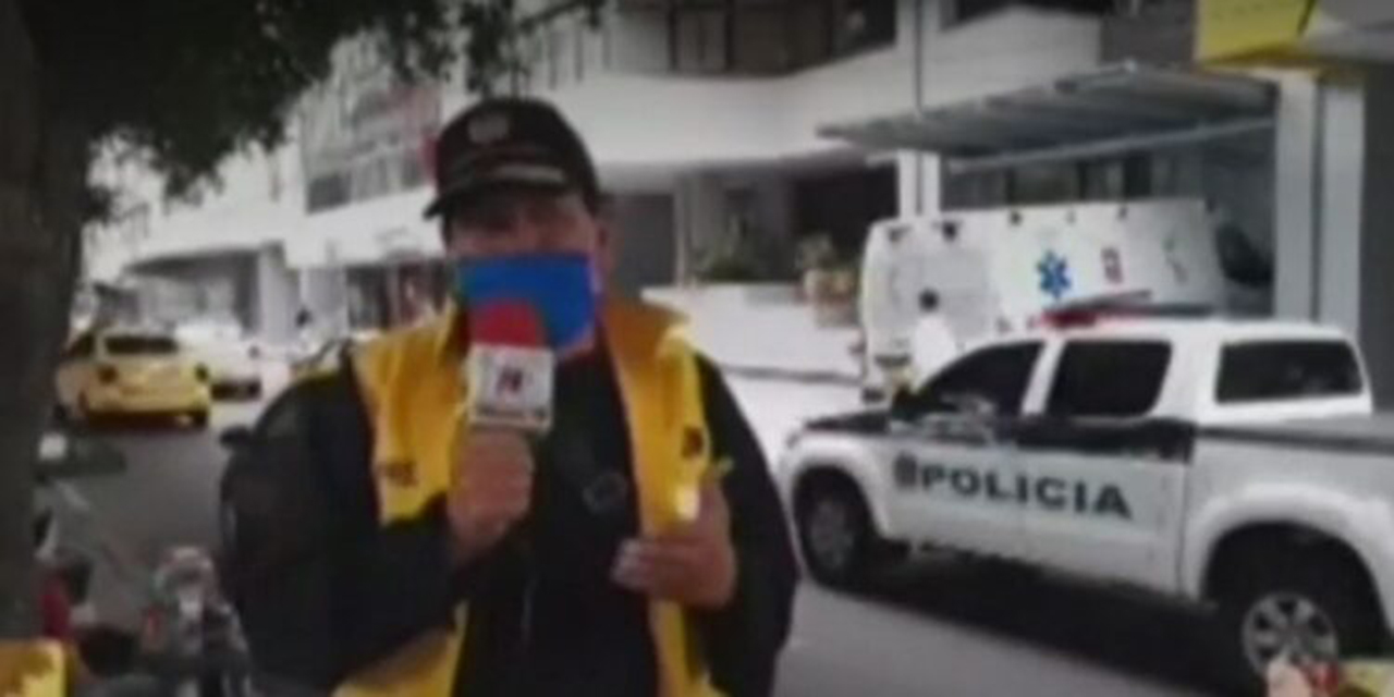 Video: Reportero se entera durante transmisión en vivo de la muerte de su esposa por Covid-19 | El Imparcial de Oaxaca